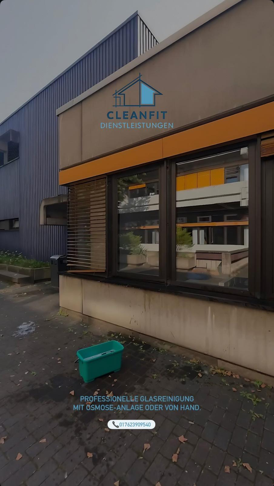 Gewerbeobjekt in Kassel – professionelle Glasreinigung der Fassade